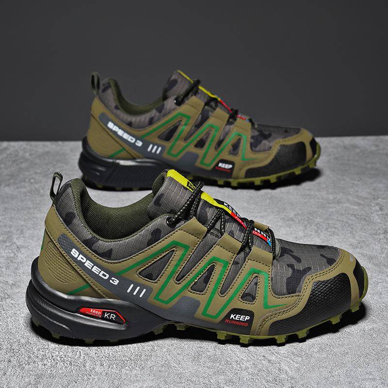 Atmungsaktive Outdoor-Wanderschuhe für Herren in den Größen 42–48, rutschfeste Trailrunning-Sneaker für Cross-Country-Reisen, strapazierfähiges, leichtes Schuhwerk 40 von Joom DACH