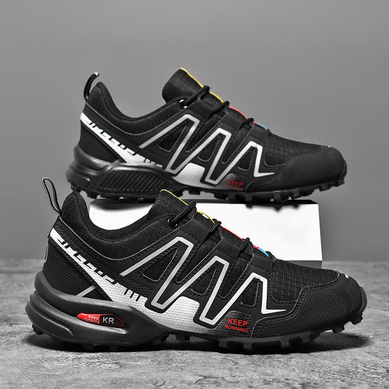 Atmungsaktive Outdoor-Wanderschuhe für Herren in den Größen 42–48, rutschfeste Trailrunning-Sneaker für Cross-Country-Reisen, strapazierfähiges, leichtes Schuhwerk 40 von Joom DACH