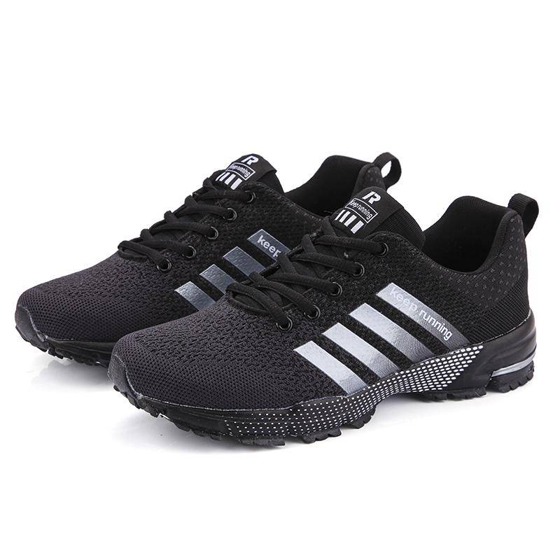 Atmungsaktive Schuhe Herren Air Cushion Running Sneakers für Frühling und Herbst, mit Mesh-Design 44 von Joom DACH