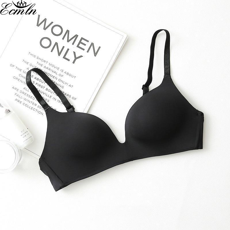Atmungsaktiver BH mit 2 Armbändern, trägerlos, schmal, nahtlos, ohne Rand, sexy 85 schwarz von Joom DACH