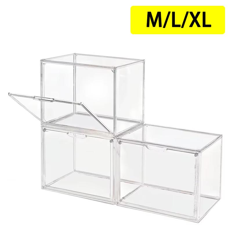 Aufbewahrungsbox mit großer Kapazität, Organizer für Figuren, Acrylbox, transparente Blindbox, Showcase, Make-up-Organizer für Taschen Aufbewahrungsbox mit großer Kapazität, Organizer für Figuren, Acrylbox, transparente Blindbox, Showcase, Make-up-Organizer für Taschen von Joom DACH