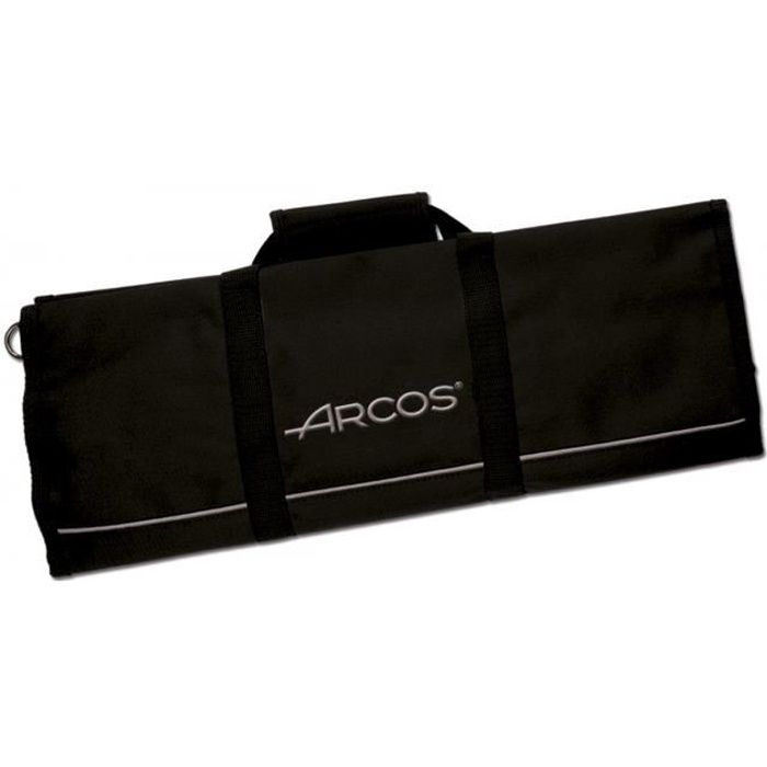 Aufbewahrungstasche - Arcos - 73 x 51 cm - Polyester - Schwarz - 12 Messer und Utensilien schwarz von Joom DACH