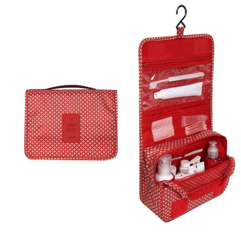 Aufbewahrungstasche mit Haken, wasserdichte Kulturtasche zum Aufhängen, Reise-Kosmetiktasche, Organizer, Handtasche von Joom DACH
