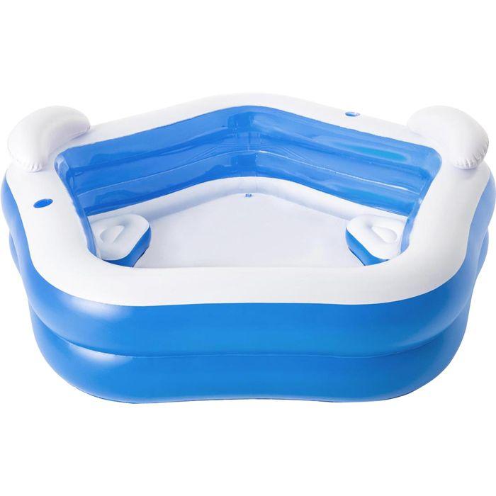 Aufblasbarer Pool - Bestway - Familienspaß - 2 Ringe - 575L von Joom DACH