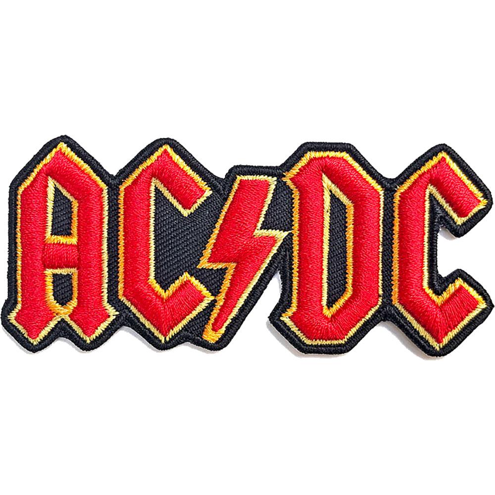 Aufnäher zum Aufbügeln mit AC/DC-Logoausschnitt One Size rot/schwarz Aufnäher zum Aufbügeln mit AC/DC-Logoausschnitt One Size rot/schwarz von Joom DACH