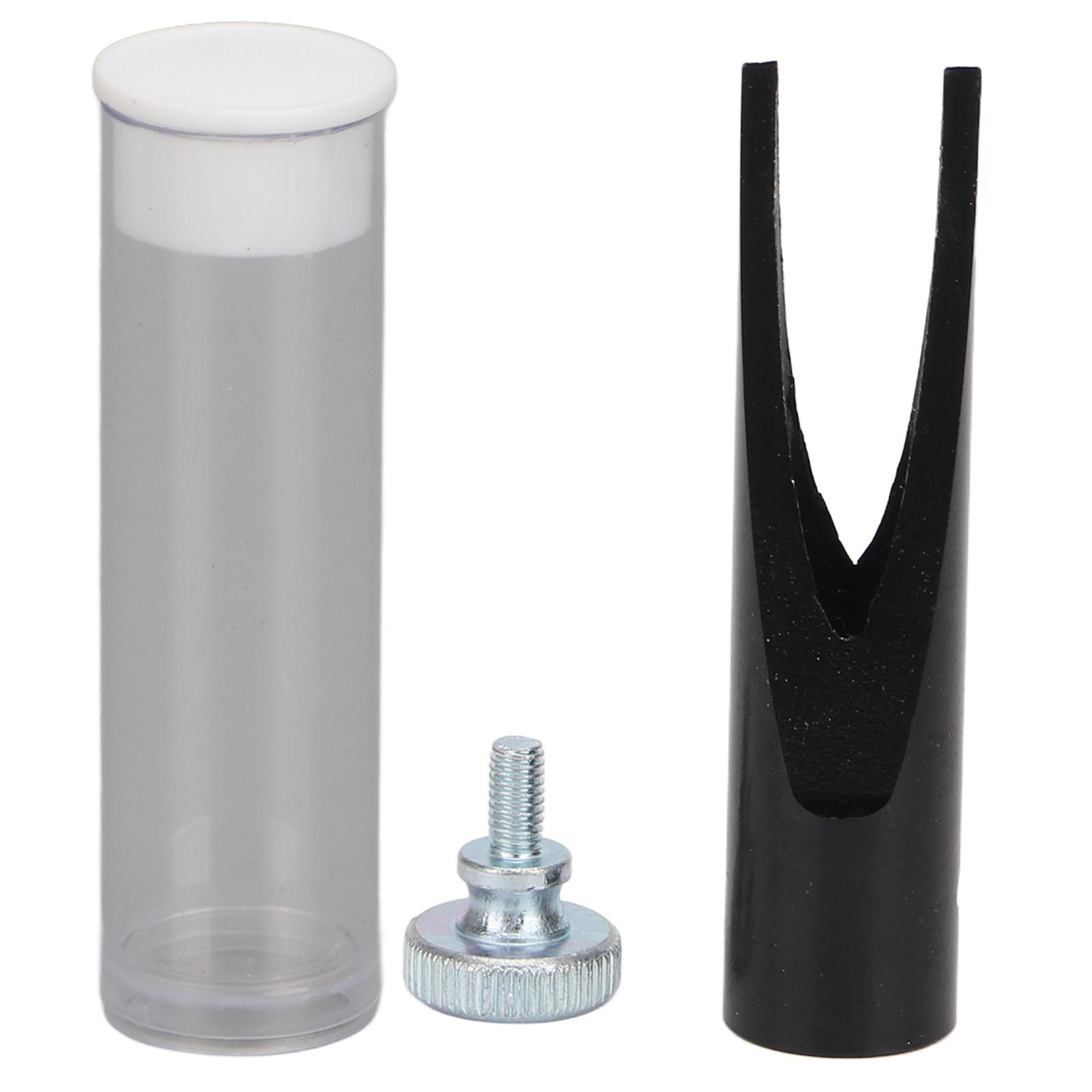 Augenbrauenstift-Spitzer-Werkzeug zur festen Befestigung der Einstellschraube, Entenschnabel-Augenbrauenstift-Spitzer-Hilfe schwarz von Joom DACH