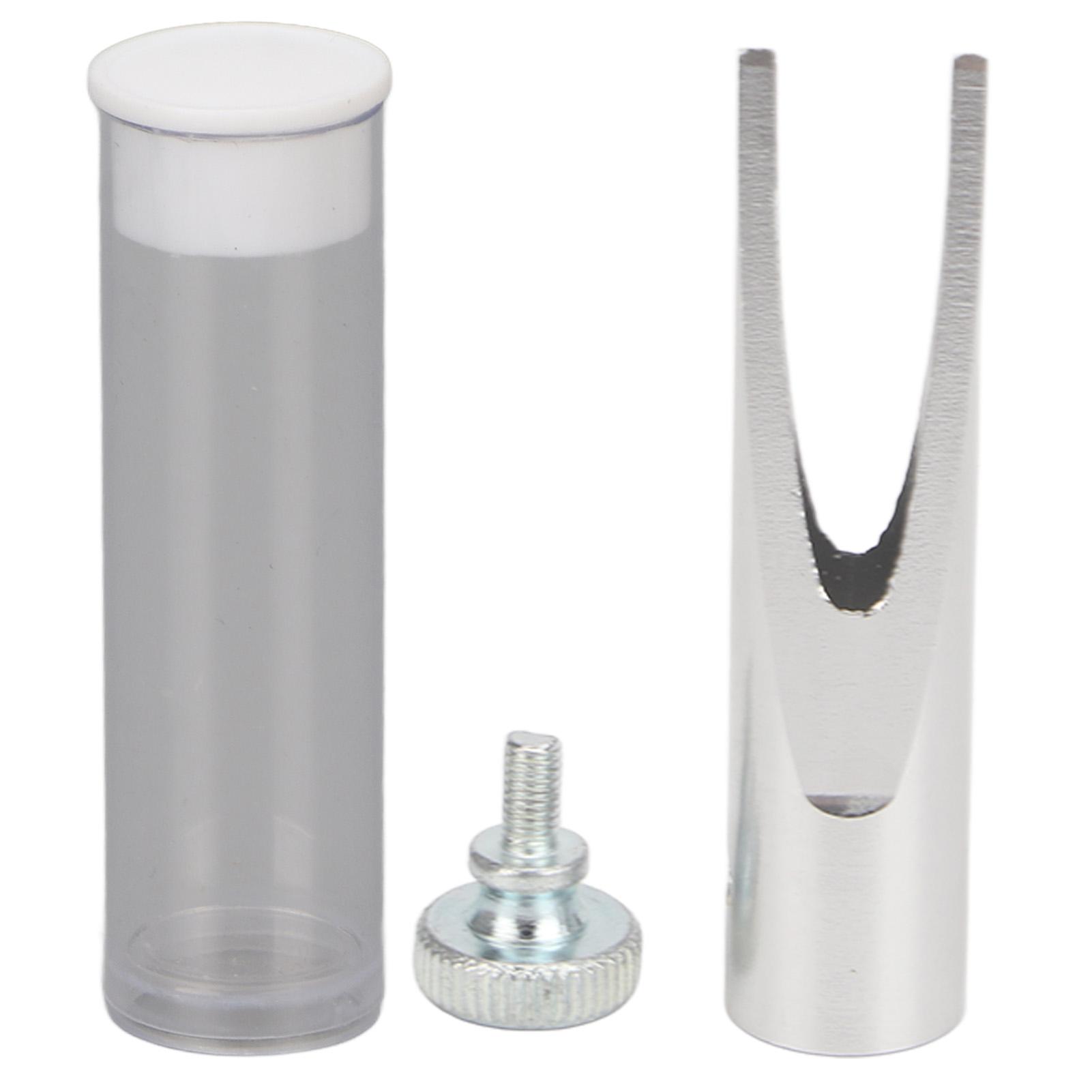 Augenbrauenstift-Spitzer-Werkzeug zur festen Befestigung der Einstellschraube, Entenschnabel-Augenbrauenstift-Spitzer-Hilfe silber von Joom DACH