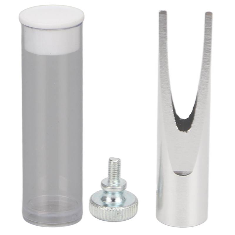 Augenbrauenstift-Spitzer-Werkzeug zur festen Befestigung der Einstellschraube, Entenschnabel-Augenbrauenstift-Spitzer-Hilfe silber von Joom DACH