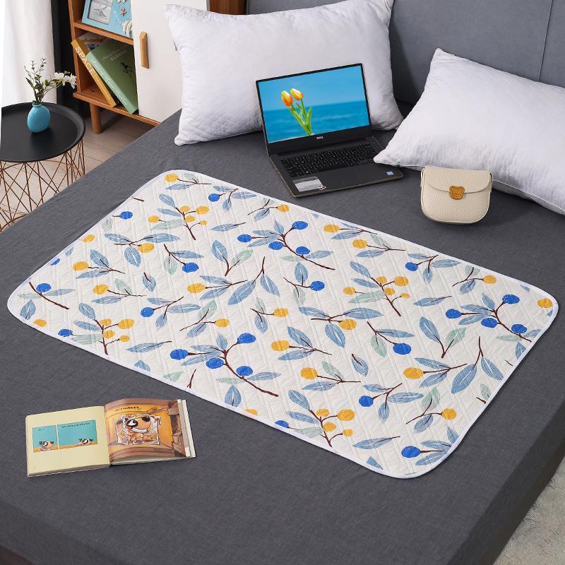 Auslaufsichere Menstruationsunterlage, Urinmatte, Inkontinenzunterlage für ältere Menschen, Bettschutz, Windel für Erwachsene, Bettlaken, Stoff, atmungsaktiv, wasserdicht, waschbare Matratze 50*70cm Auslaufsichere Menstruationsunterlage, Urinmatte, Inkontinenzunterlage für ältere Menschen, Bettschutz, Windel für Erwachsene, Bettlaken, Stoff, atmungsaktiv, wasserdicht, waschbare Matratze 50*70cm von Joom DACH