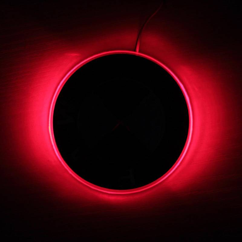 Auto 2D Auto LED Logo Hinten Abzeichen Seite Licht Aufkleber Emblem Rücklicht Dekor für BMW rot von Joom DACH