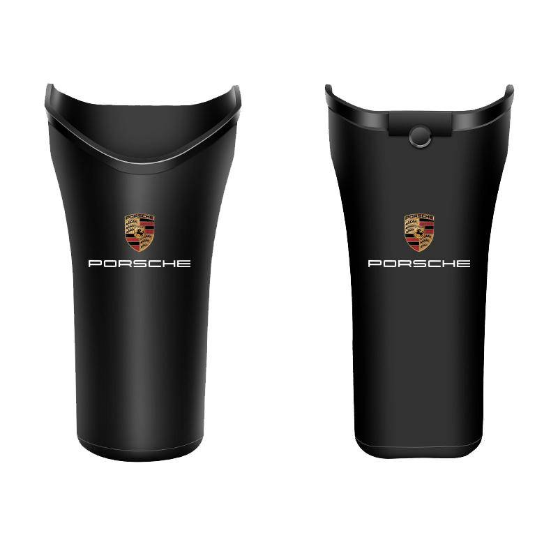 Auto Aufbewahrungsbox Regenschirm Müll Organizer Eimer Für Porsche 911 918 928 944 968 Boxster Carrera-GT Cayenne Macan Panamera von Joom DACH