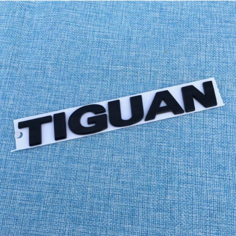 Auto Buchstaben Hinten Stamm Aufkleber Emblem Abzeichen Logo Aufkleber für CC GOLF POLO BORA JETTA SAGITAR LAVIDA MAGOTAN PASSAT TOURAN TIGUAN TOUAREG TIGUAN schwarz von Joom DACH