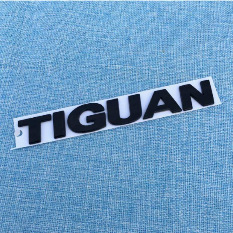 Auto Buchstaben Hinten Stamm Aufkleber Emblem Abzeichen Logo Aufkleber für CC GOLF POLO BORA JETTA SAGITAR LAVIDA MAGOTAN PASSAT TOURAN TIGUAN TOUAREG TIGUAN schwarz von Joom DACH