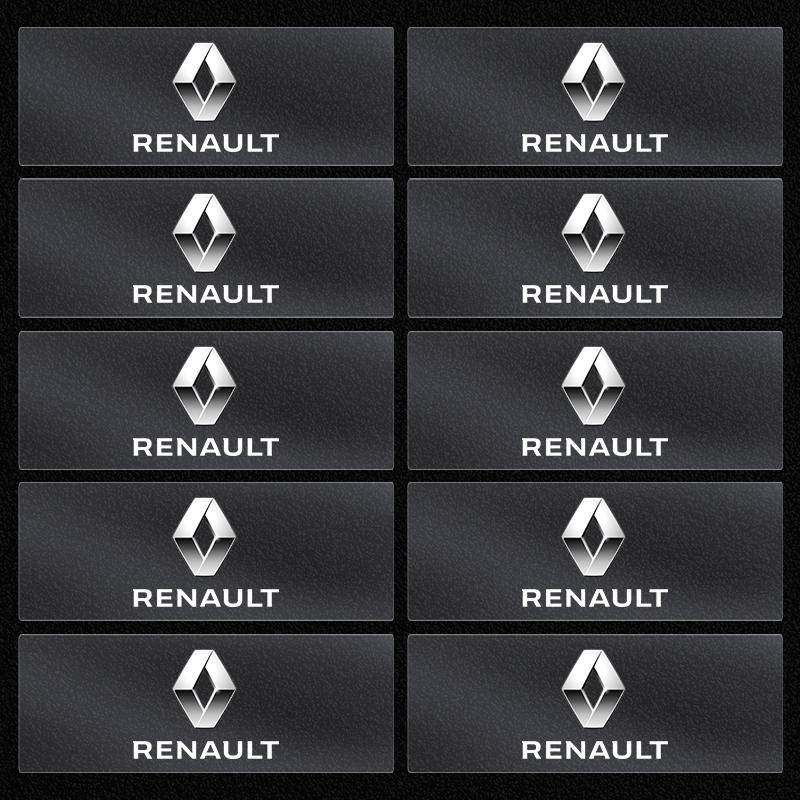 Auto Fensterheber Knopf Aufkleber Lenkrad Aufkleber Auto Styling für Renault Dacia Megane 2 3 4 Twingo Clio Talisman Captur Trafic Kwid Scenic 2 10pcs Renault von Joom DACH