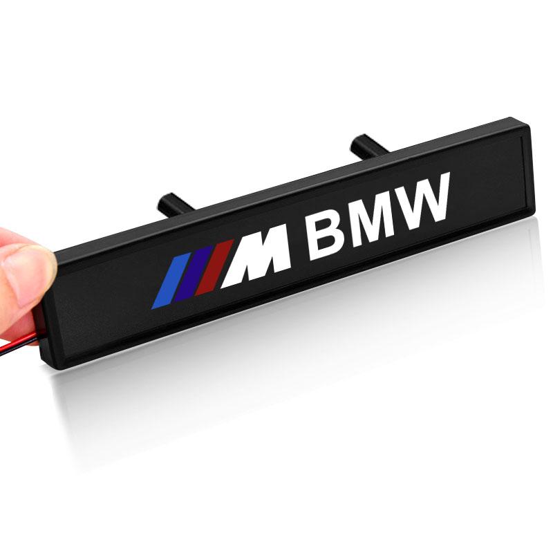 Auto Frontgrill Aufkleber Plakette Kopf Grill Emblem LED Licht Emblem Für BMW F10 F11 F12 F07 F01 F02 F30 F35 F34 F36 4 5 6 7 Serie schwarz von Joom DACH