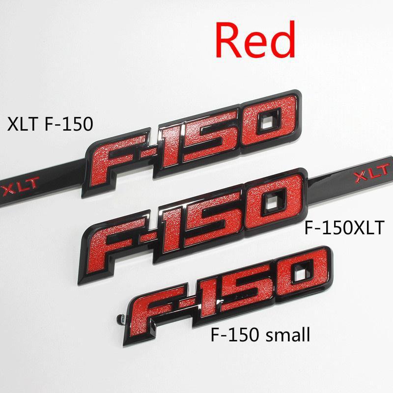 Auto-Heckabzeichen-Aufkleber für Ford Raptor SVT F150 F250 F350 Mustang Mondeo 5 Kuga RANGER Fiesta Auto-Logo-Emblem-Aufkleber Zubehör for F-150 XLT Red Auto-Heckabzeichen-Aufkleber für Ford Raptor SVT F150 F250 F350 Mustang Mondeo 5 Kuga RANGER Fiesta Auto-Logo-Emblem-Aufkleber Zubehör for F-150 XLT Red von Joom DACH
