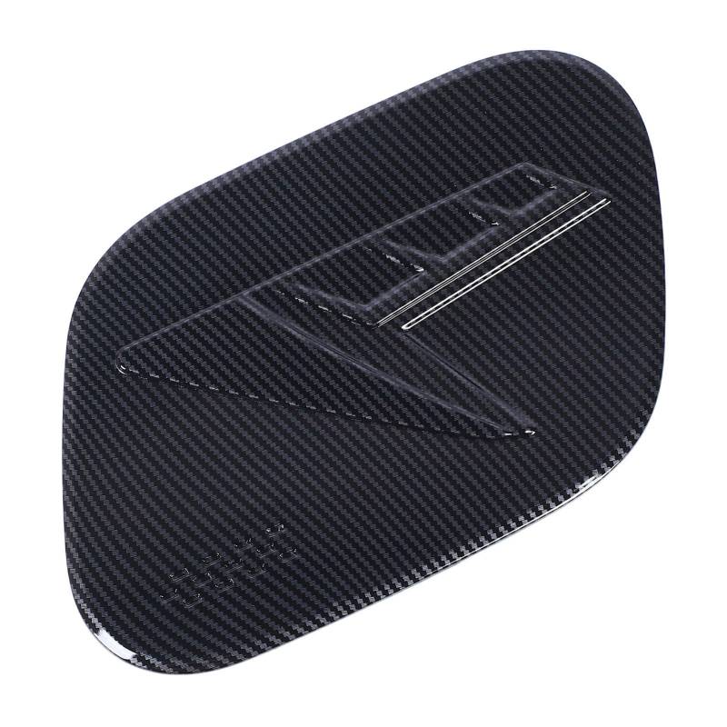 Auto Kraftstofftankabdeckung Zierleiste Kohlefaser Muster Tankdeckel Zierleiste Aufkleber für NQ5 20222025 von Joom DACH