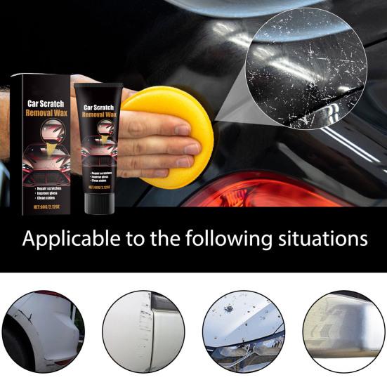 Auto Kratzer Entferner Paste Professionelle Auto Politur Wachs Creme Kit mit Handtuch Auto Kratzer von Joom DACH