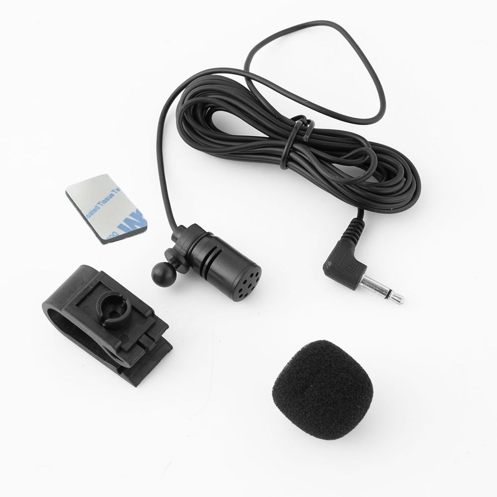 Auto Mikrofon Micro Auto Radio 3,5mm Jack Mic Stereo Mini Wired Externe Mikrofon Für Auto Dvd Radio 3m Lange Mini Microfono von Joom DACH