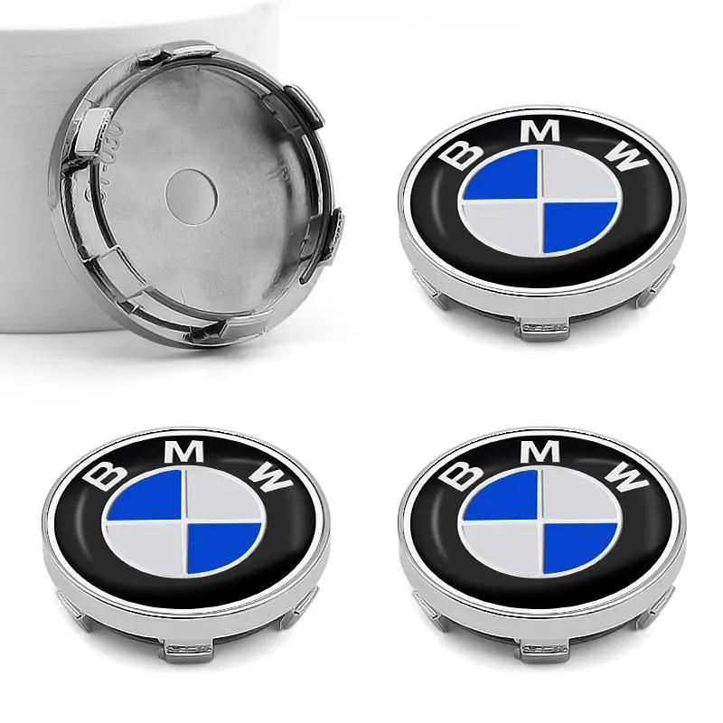 Auto Radmitte Nabenkappe Felgennabe Staubschutzabdeckung Emblem Aufkleber für BMW E46 E90 E60 F10 F30 F20 E39 E36 X5 E70 F25 F15 von Joom DACH