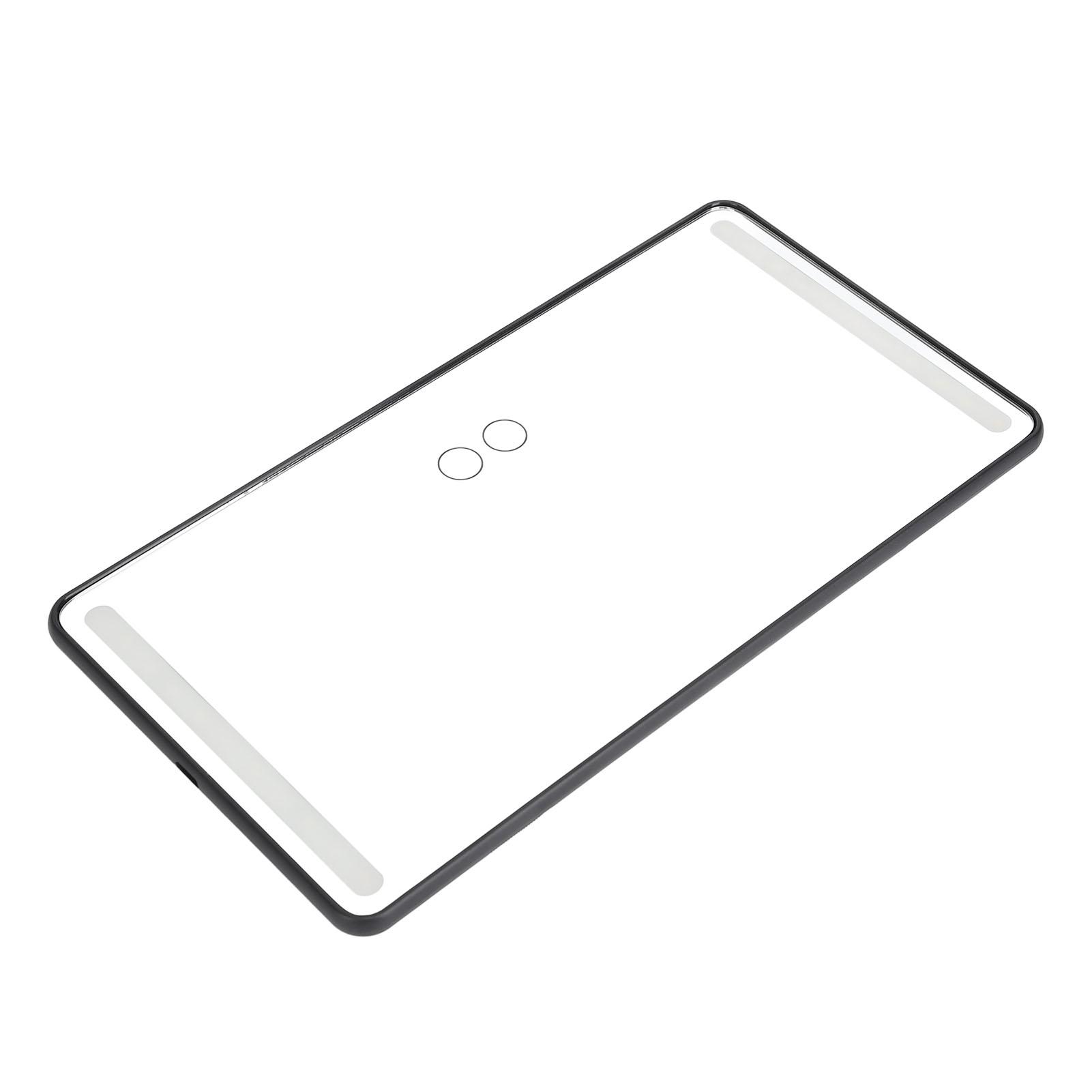 Auto Schminkspiegel Touchscreen Dimmbar Wiederaufladbar 3 Lichter LED Auto Kosmetikspiegel Schwarz von Joom DACH