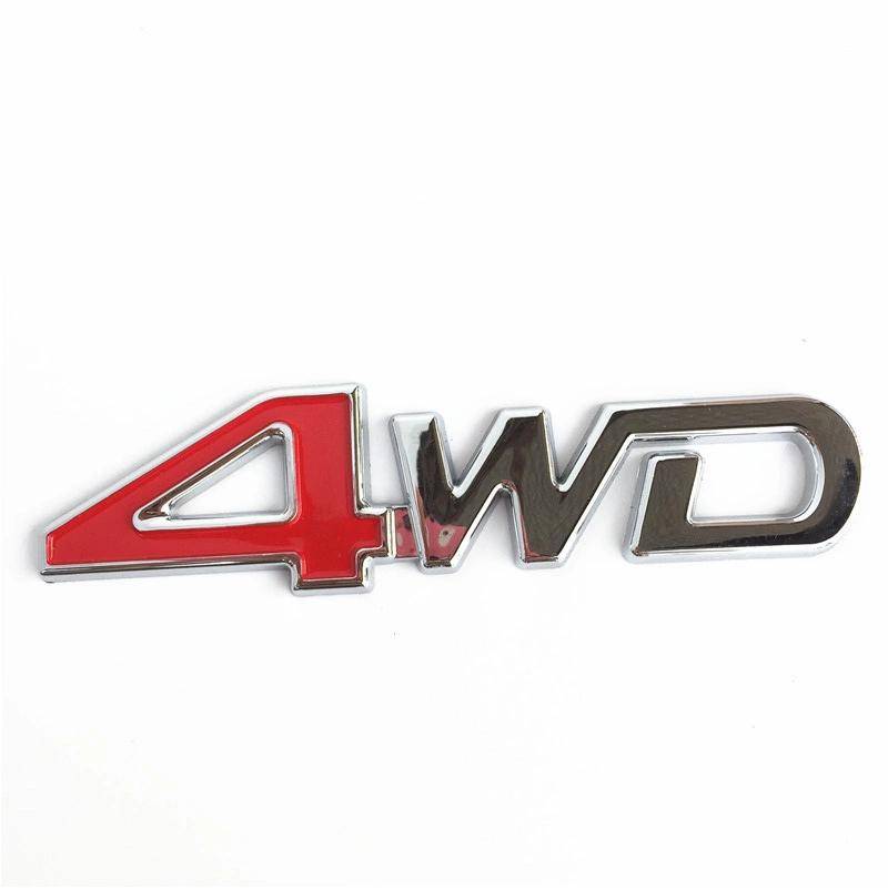 Auto Schwanz Hinten Seite 4WD Aufkleber 3D Chrom Metall Abzeichen Emblem Aufkleber Styling für SUV Ford Toyota Jeep 1PC von Joom DACH