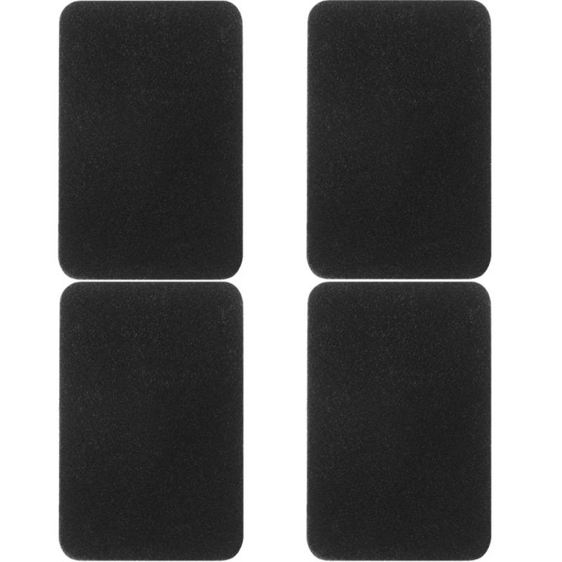 Auto Sicherheitsgurt Schnalle Anti-Kollision Aufkleber Pads Für Skoda Fabia Kodiaq Octavia A4 A5 A6 A7 Schnelle Superb Yeti anti-Lärm Schwarz 4X von Joom DACH