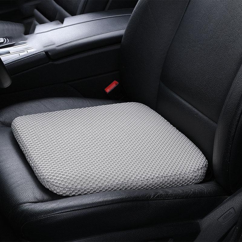 Auto Sitzerhöhung Kissen Erhöhungshöhe Boost Matte Atmungsaktiv Tragbar Auto Keilkissen Ermüdungslinderung Geeignet Für Autos 10cm grau von Joom DACH
