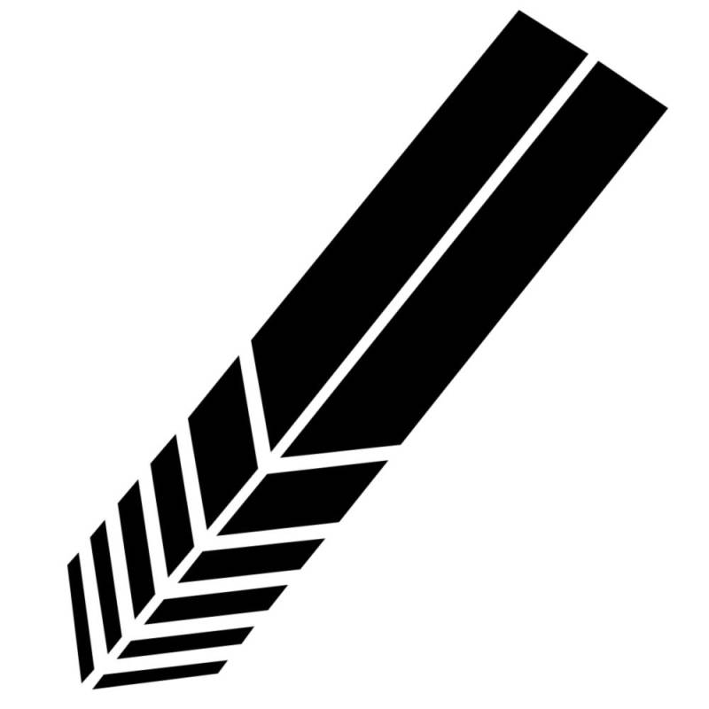 Auto Styling Rückspiegel Streifen Aufkleber Dekoration Zubehör für Renault Megane 2 3 Duster Logan Clio 4 3 Laguna 2 Sandero Scenic schwarz von Joom DACH