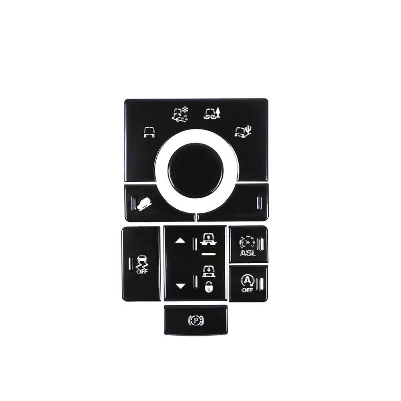 Auto Terrain Modus Taste Aluminiumlegierung Aufkleber Kit Für Land Rover Sport 2014-2016 Innenraum Modifikationszubehör von Joom DACH