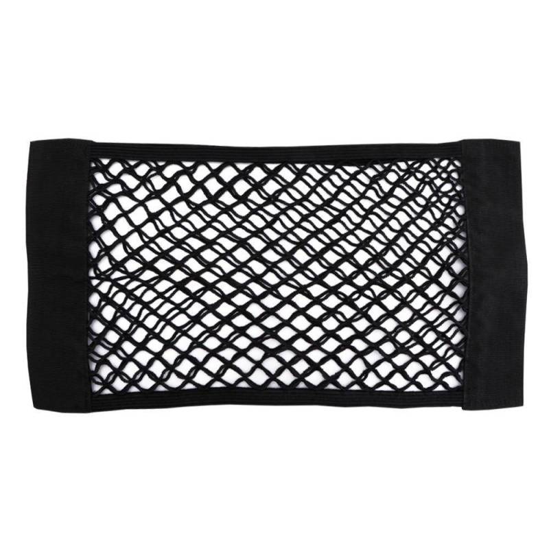 Auto Zurück Hinten Mesh Stamm Sitz Elastische String Net Magie Aufkleber Universal Lagerung Tasche Tasche Käfig Auto Organizer Sitz Zurück tasche Small schwarz von Joom DACH