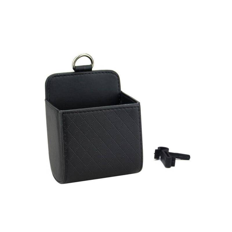 Autoinnenausstattung Lüftungsschlitz Telefonhalter Aufbewahrungstasche Organizer Universal schwarz von Joom DACH