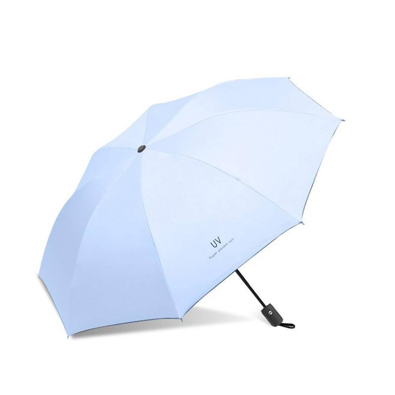Automatischer Regenschirm für Männer Frauen Dualuse Faltbarer Regen Sonnenschirm mit schwarzer Beschichtung für Sonne uv hellblaue Automatischer Regenschirm für Männer Frauen Dualuse Faltbarer Regen Sonnenschirm mit schwarzer Beschichtung für Sonne uv hellblaue von Joom DACH