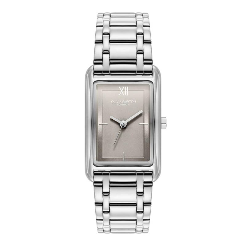 Autorisierter Distributor Olivia Burton Uhr Damen Handschuhe Taubengrau Silber Armband 23mm 24000194 [OLIVIA BURTON] [Klassiker] & von Joom DACH