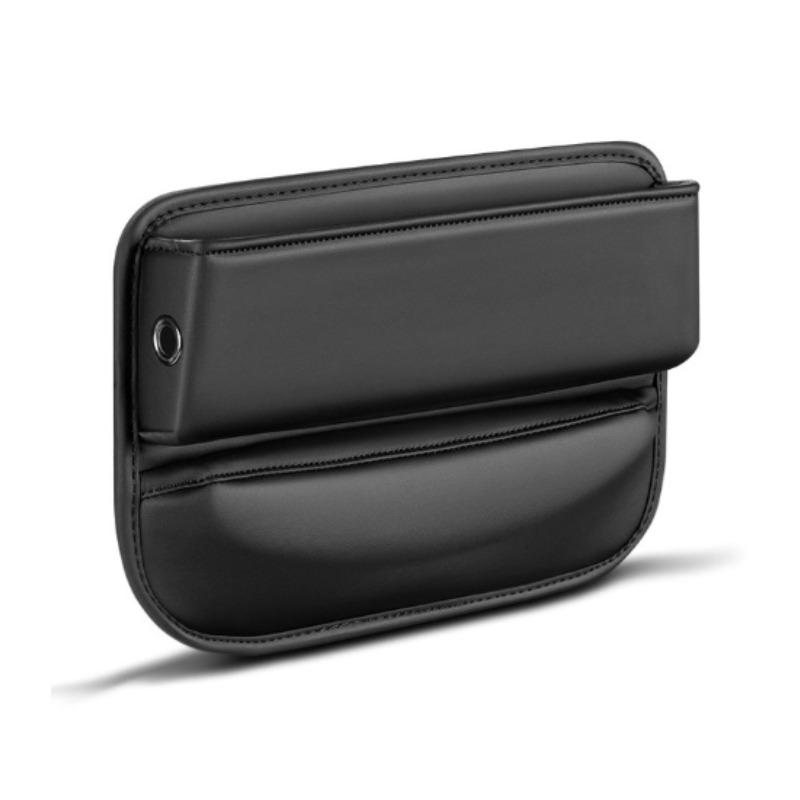 Autositz-Lückenaufbewahrungstasche, Autositz-Seitenspalt-Aufbewahrungsbox, Organizer, Lückenfüller mit Flaschenhalter, PU-Leder, universell Universal von Joom DACH