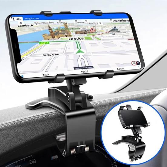 Autotelefonhalter Halterung Freisprecheinrichtung Unterstützung Rückspiegel Telefonständer Fahrnavigation 3-7 Zoll für Telefon von Joom DACH