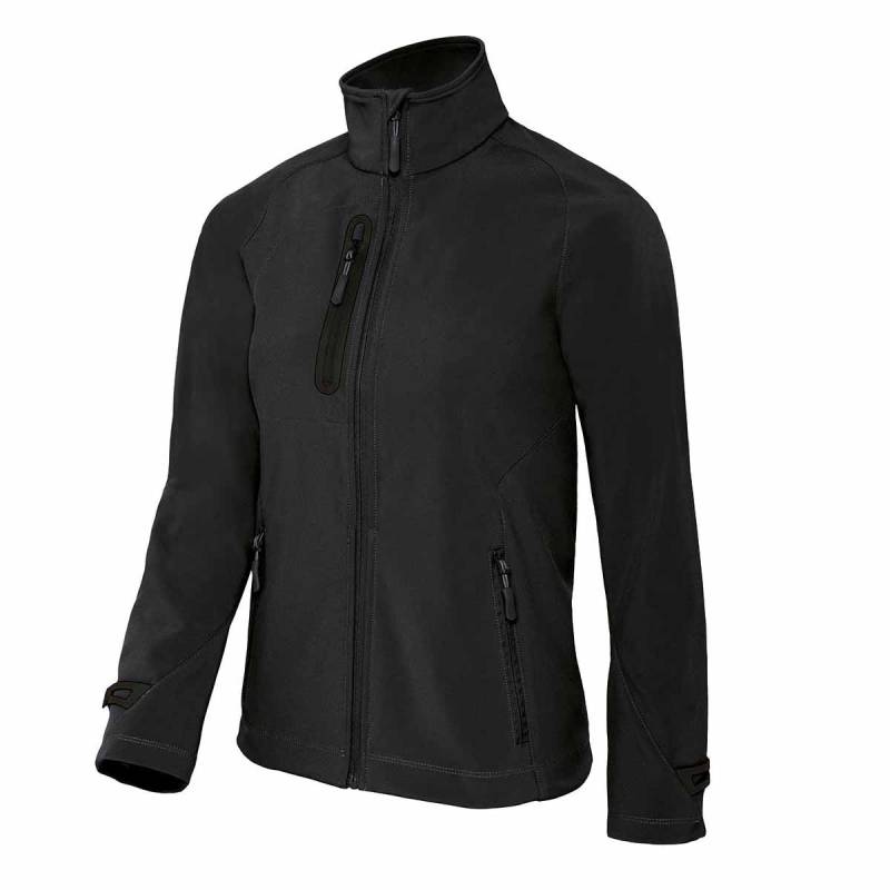 B&C Damen X-Lite Softshelljacke XL schwarz von Joom DACH