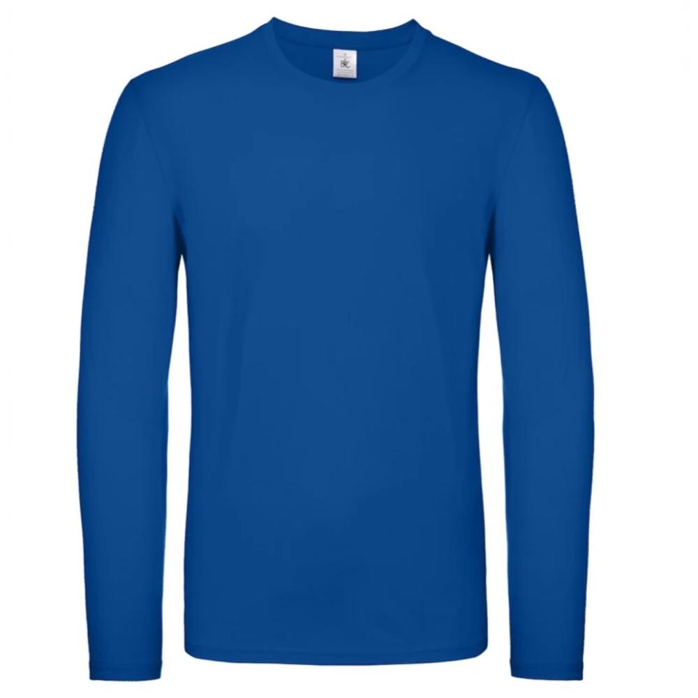 B&C Herren #E150 Langarm-T-Shirt S königsblau von Joom DACH