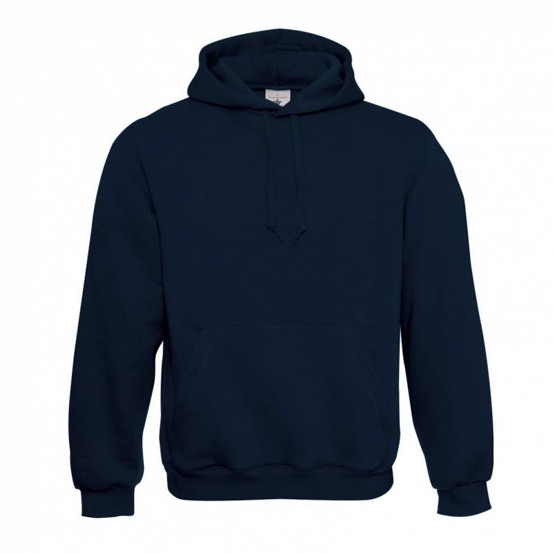 B&C Herren-Hoodie mit durchgehendem Reißverschluss XS navy blau von Joom DACH