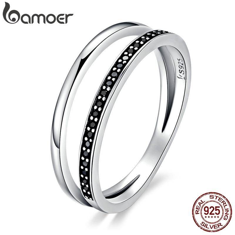BAMOER 925 Sterling Silber Schwarz-Weiß-Uhrwerk Fingerring Damen Ring Kostbarer Schmuck Geschenk 7 silber BAMOER 925 Sterling Silber Schwarz-Weiß-Uhrwerk Fingerring Damen Ring Kostbarer Schmuck Geschenk 7 silber von Joom DACH
