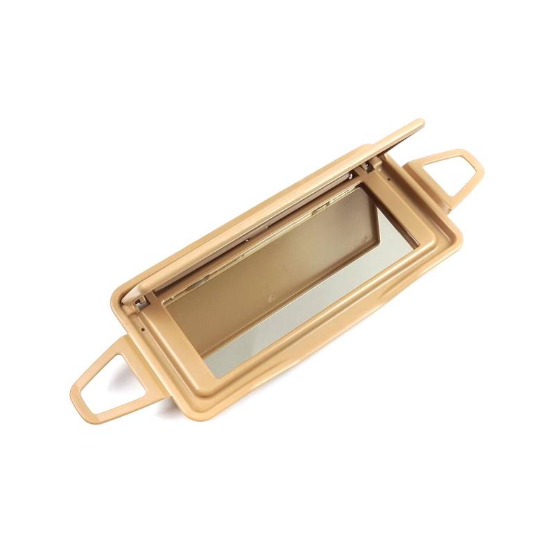 BDP1006-1 Sonnenblende Visier Make-up Kosmetikspiegel Abdeckung Beige 2128103710 Für Mercedes E W212 CLS W218 von Joom DACH