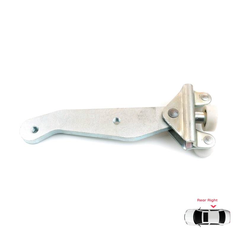 BDP23 Rechts Hinten Schiebetür Unteren Boden Roller Guide Scharnier 701843406B für VW Transporter T4 Caravelle 1990-2003 EU PASSAGIER von Joom DACH
