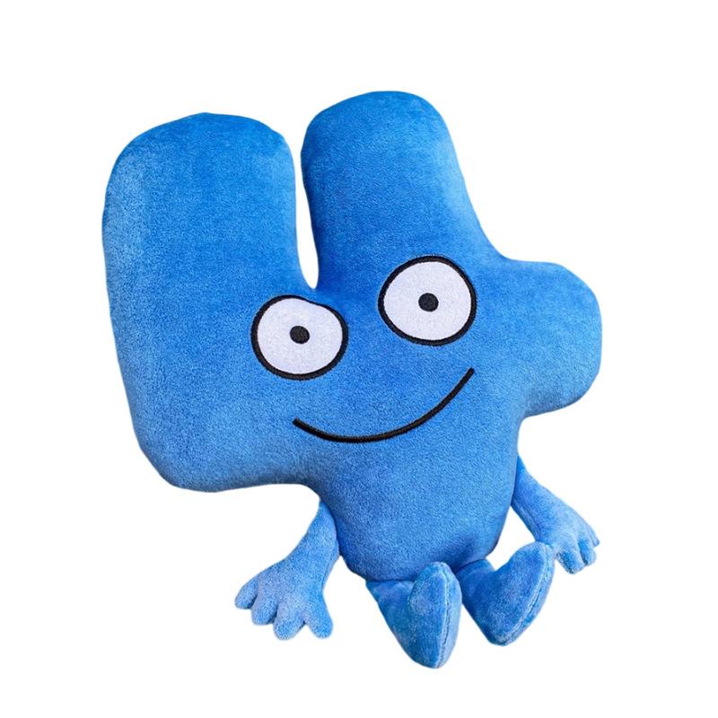 BFDI Battle for Dream Island Plüschtier Junge Mädchen Geburtstagsgeschenke Cartoon Puppe Weich 2025 Neu Stofffigur Kindergeschenk von Joom DACH