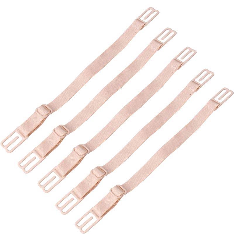 BH-Träger Rutschfeste Schnalle Damen Verstellbarer Halter Unsichtbare Schultergurte Gürtel Nadeln Rutschfest Lingerie Unterwäsche Schulterclips 5pcs rosa von Joom DACH