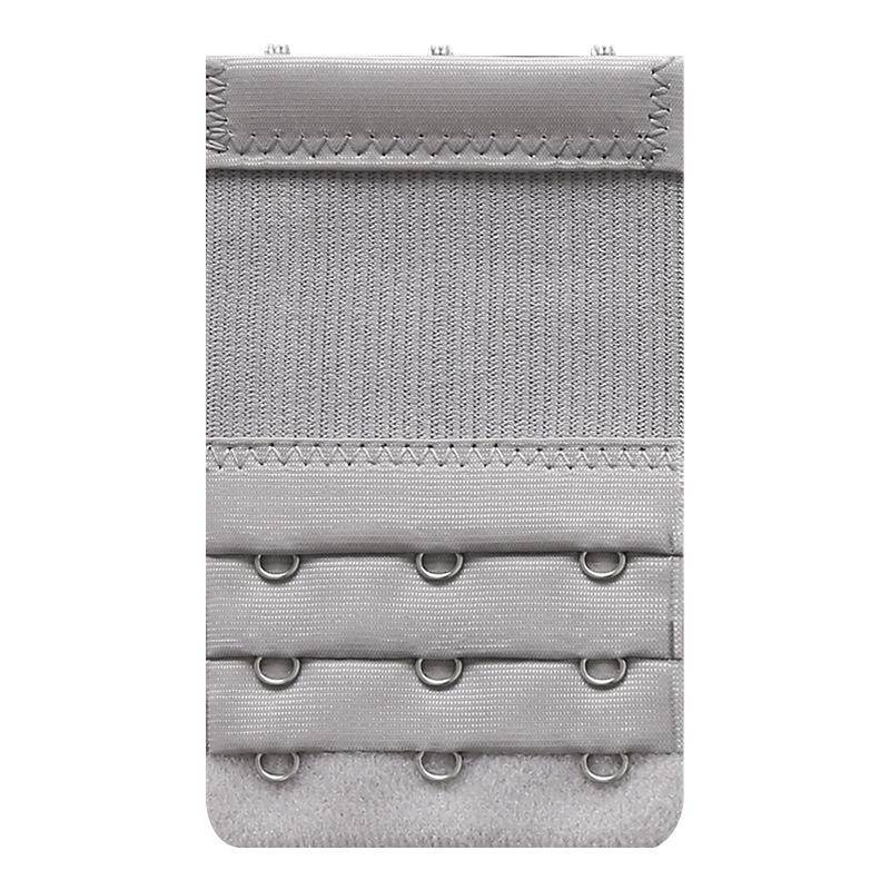 BH-Zubehör, 2 Stück Schnallenhaken, Damen-BH-Verlängerungsgurt, 3-reihig, verstellbarer Gürtelschnallen-Verlängerungsgurt, Hakenclip-Expander von Joom DACH