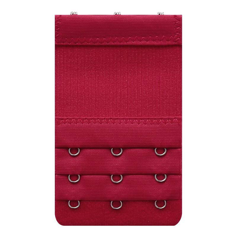 BH-Zubehör, 2 Stück Schnallenhaken, Damen-BH-Verlängerungsgurt, 3-reihig, verstellbarer Gürtelschnallen-Verlängerungsgurt, Hakenclip-Expander von Joom DACH