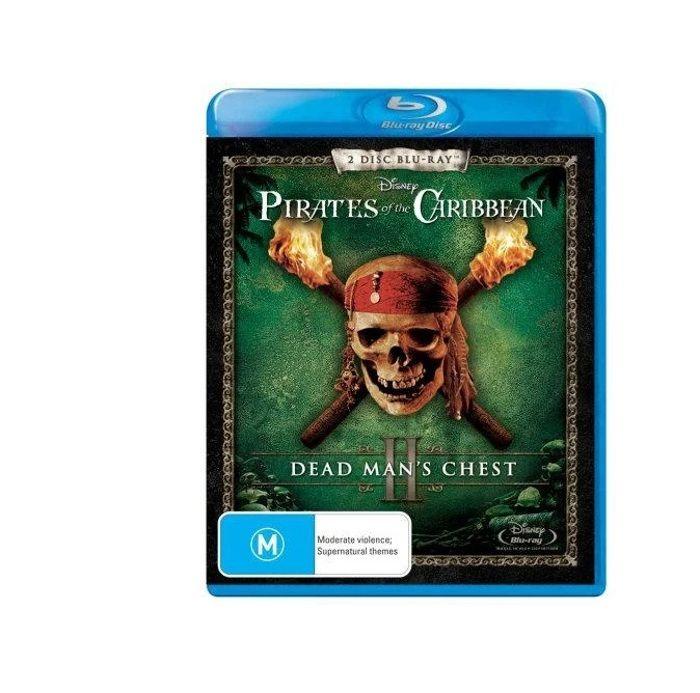BLU-RAY FILM Fluch der Karibik: Die Truhe des Toten Pirates Of The Caribbean: Truhe des toten Mannes von Joom DACH