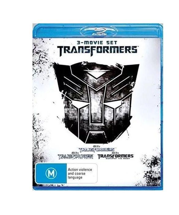 BLU-RAY FILM TRANSFORMERS TRILOGIE BLU RAY Set 3 FILM Transformers 1 +2 + 3 von Joom DACH