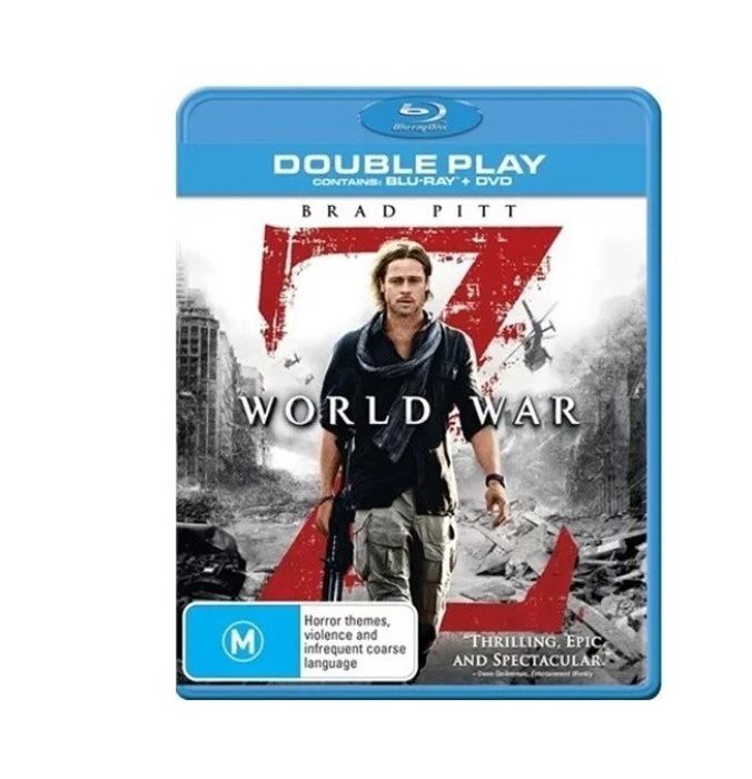 BLU-RAY-FILM World War Z DOPPELPLAY BLU-RAY + DVD von BRAD PITT von Joom DACH