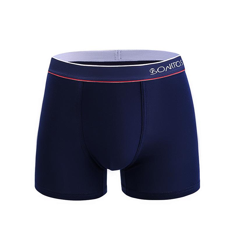 BONITOS 1 Stücke Druck Boxer Männer Unterwäsche Für Mann Baumwolle herren Unterhosen Bequem XL dunkelblaue von Joom DACH